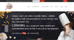 Desktop Screenshot of cookgirl.com